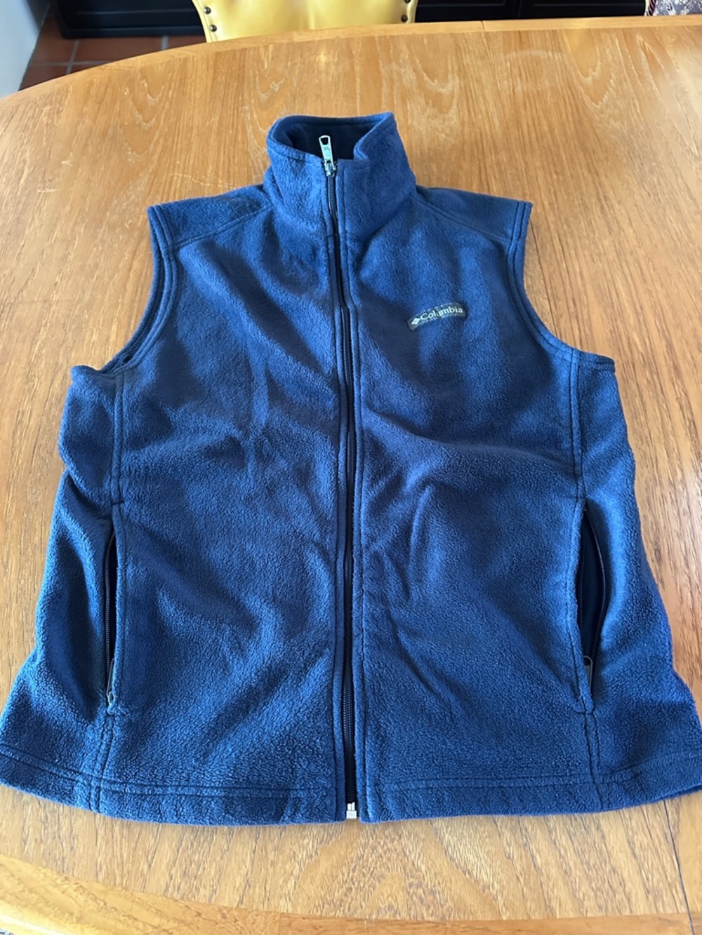 Columbia Deep Blue Full-Zip Fleece Vest